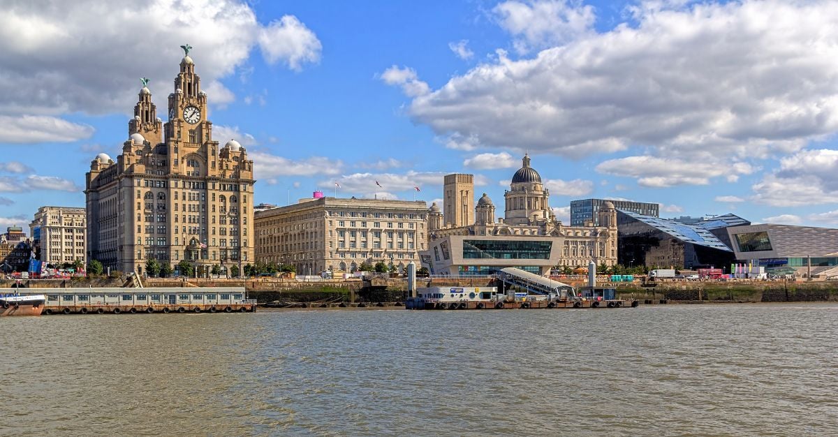 The Liverpool docks